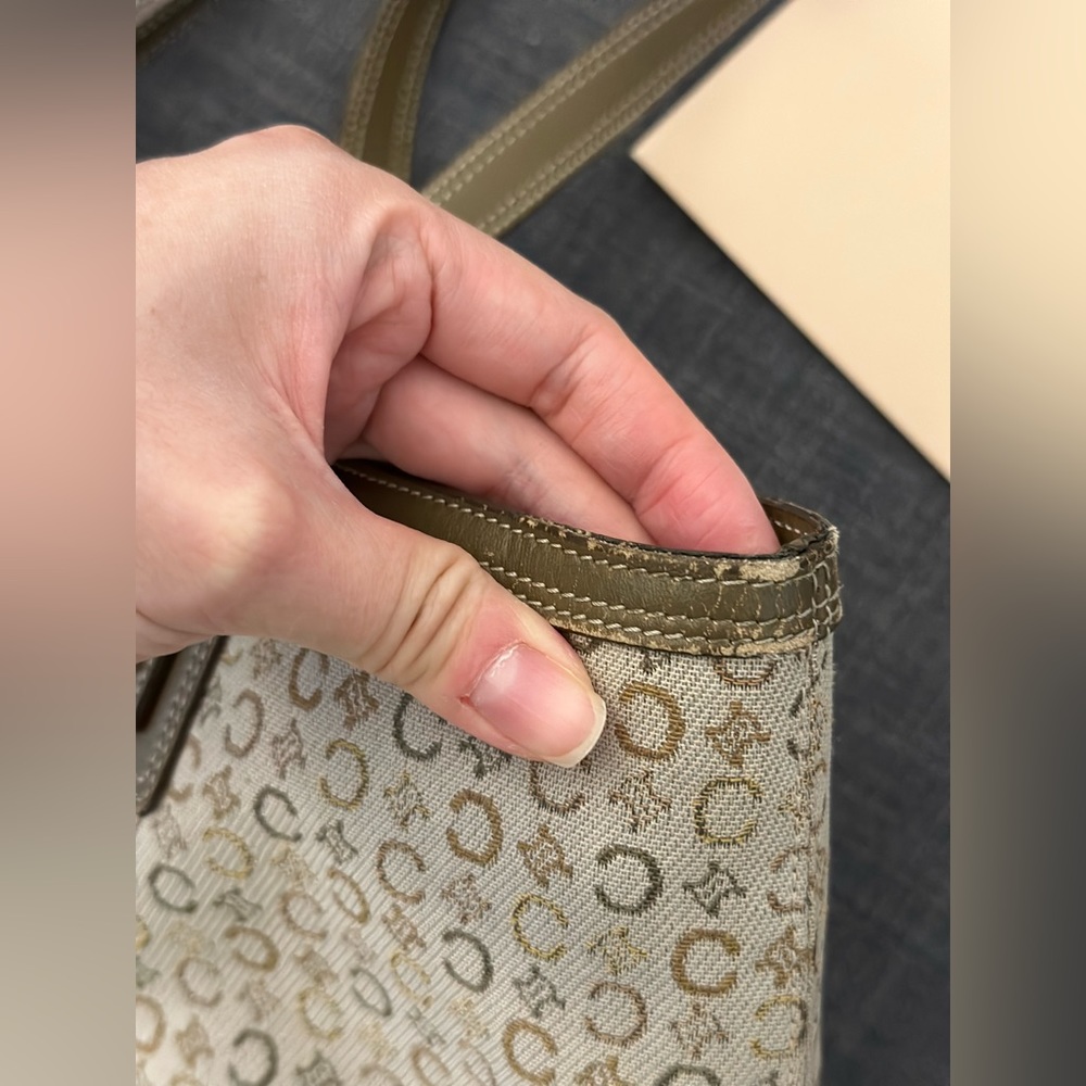 Vintage Celine C Macadam Tote Bag - Picture 2 of 5